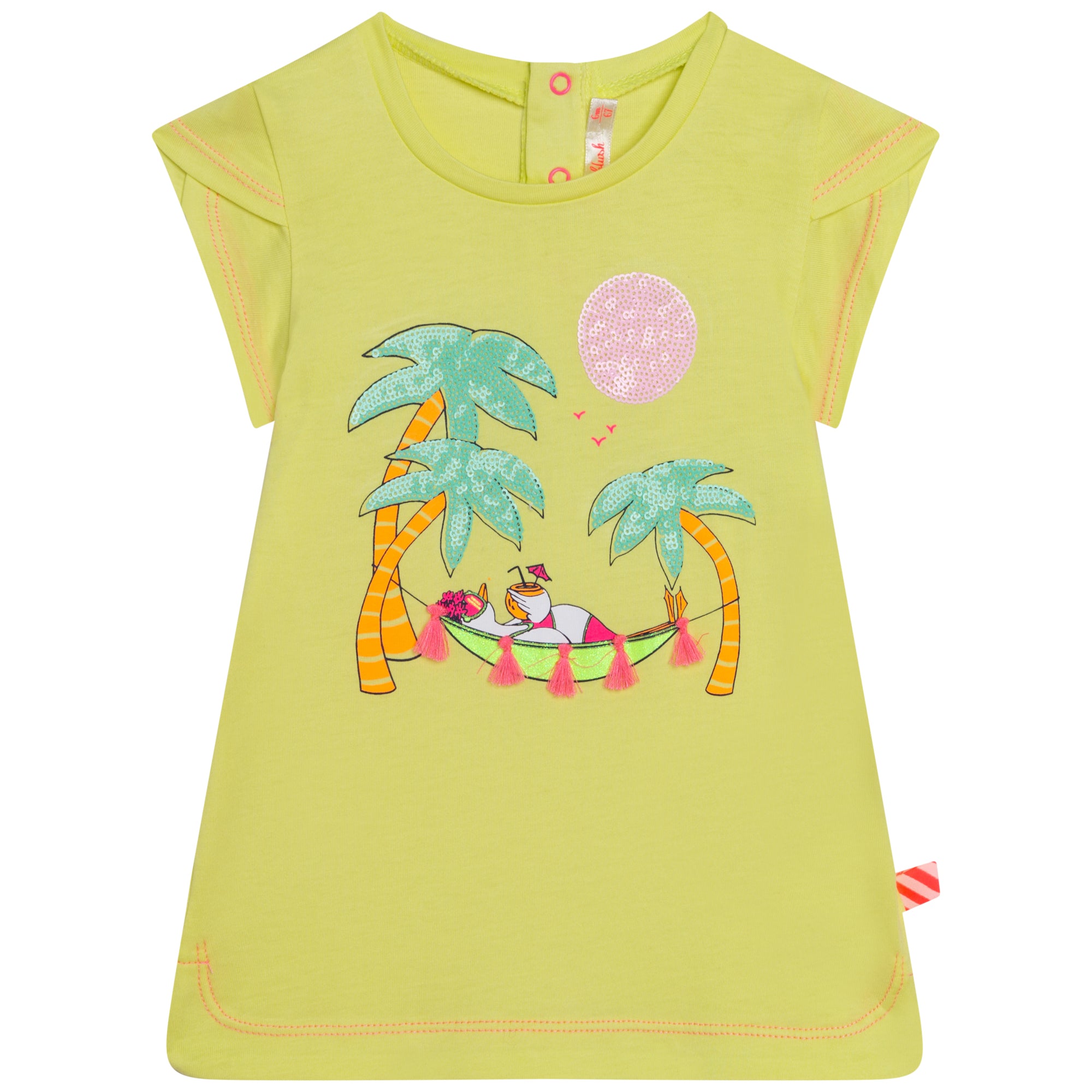 Baby Girls Yellow Cotton Set