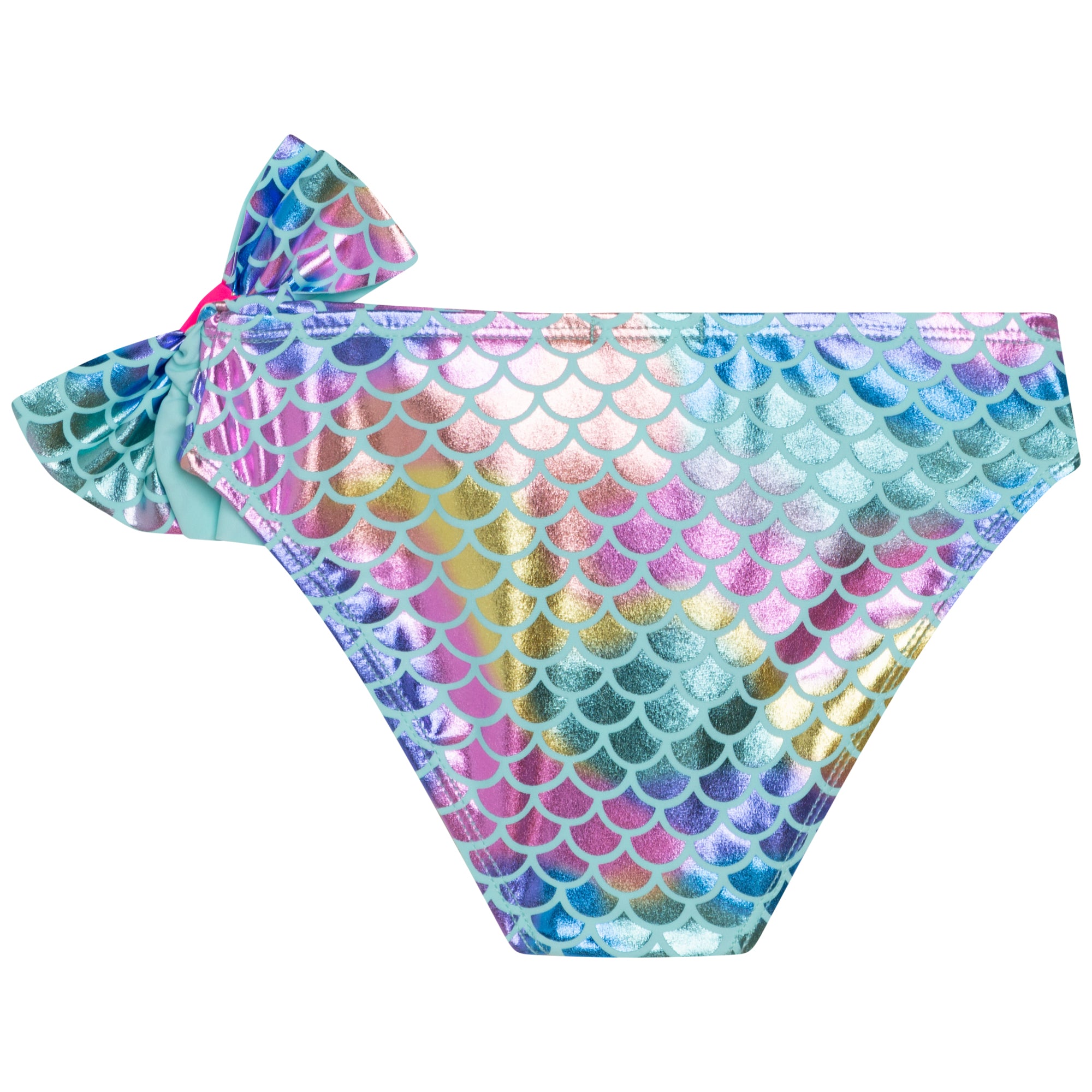 Girls Blue Gradient Swimsuit