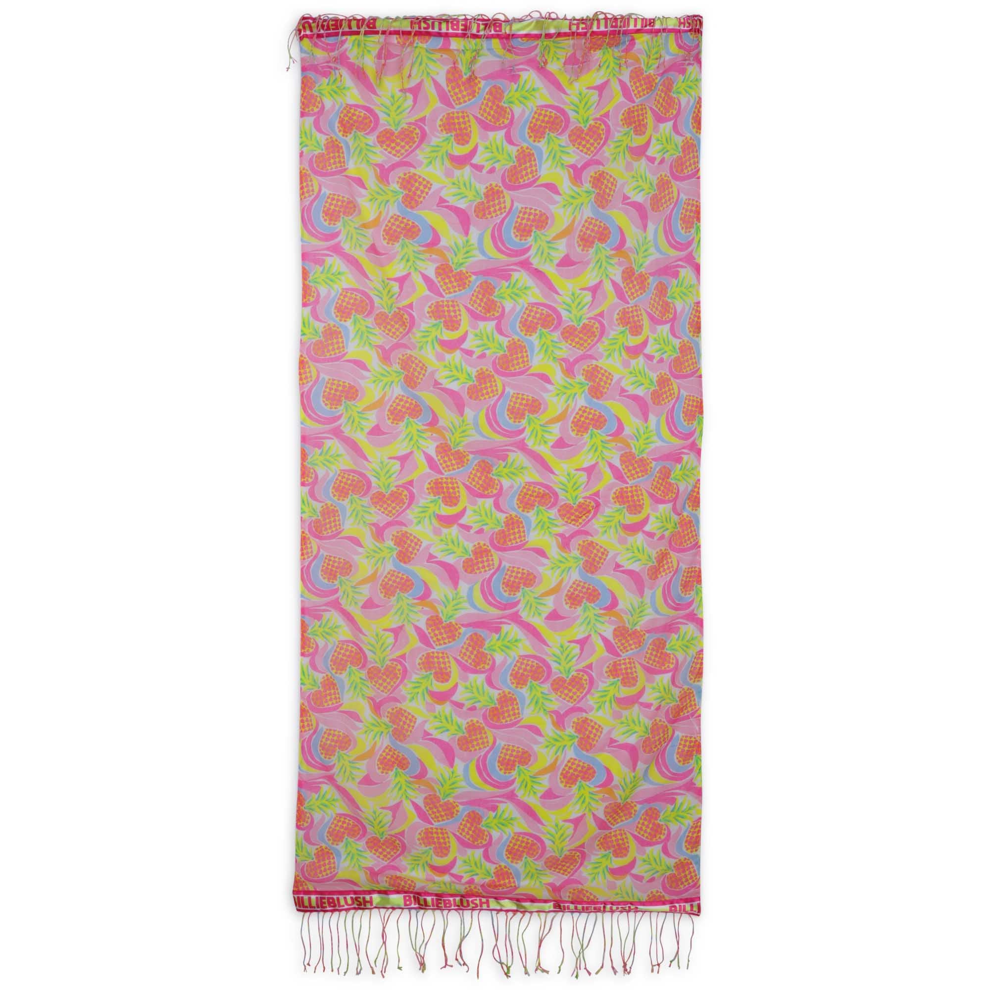 Girls Multicolor Tassel  Bech Scarf