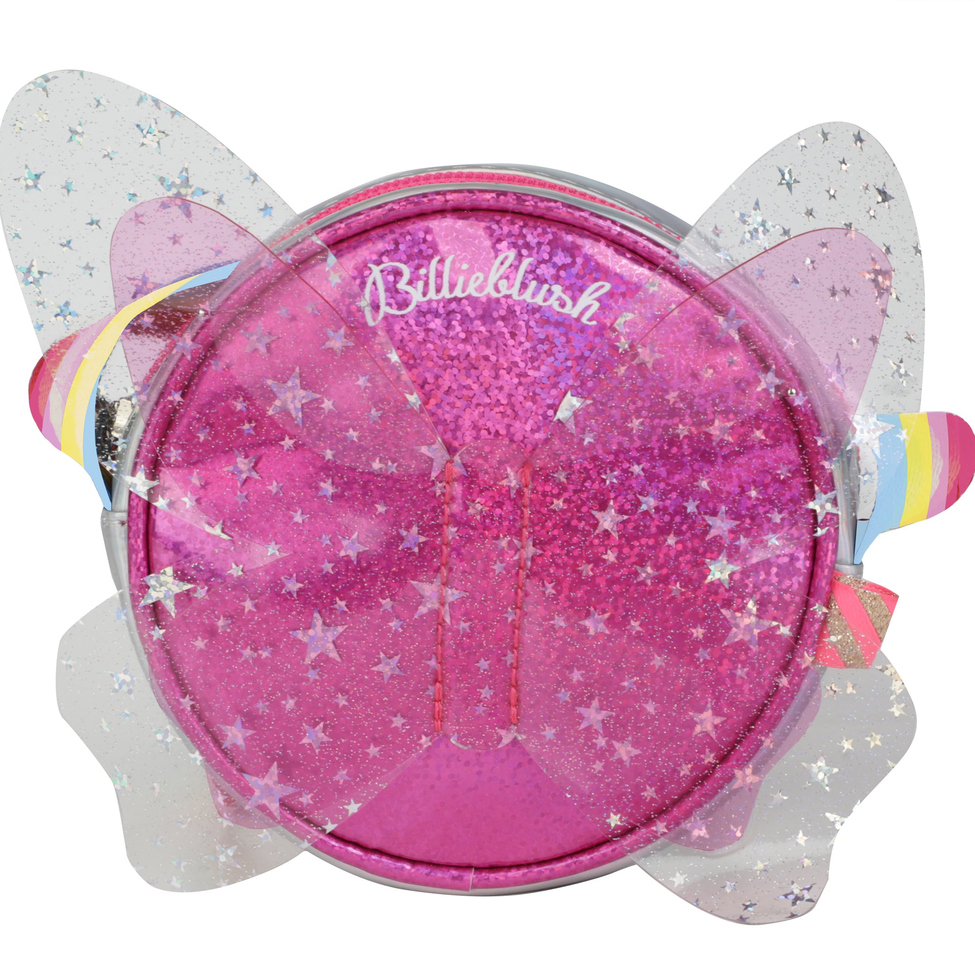 Girls Pink Butterfly Shoulder Bag