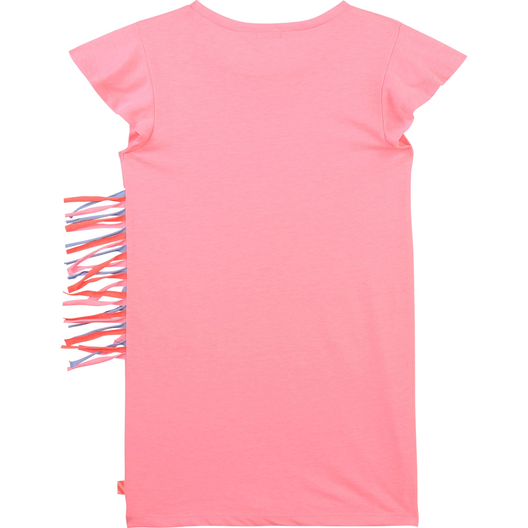 Girls Pink Printing Dress