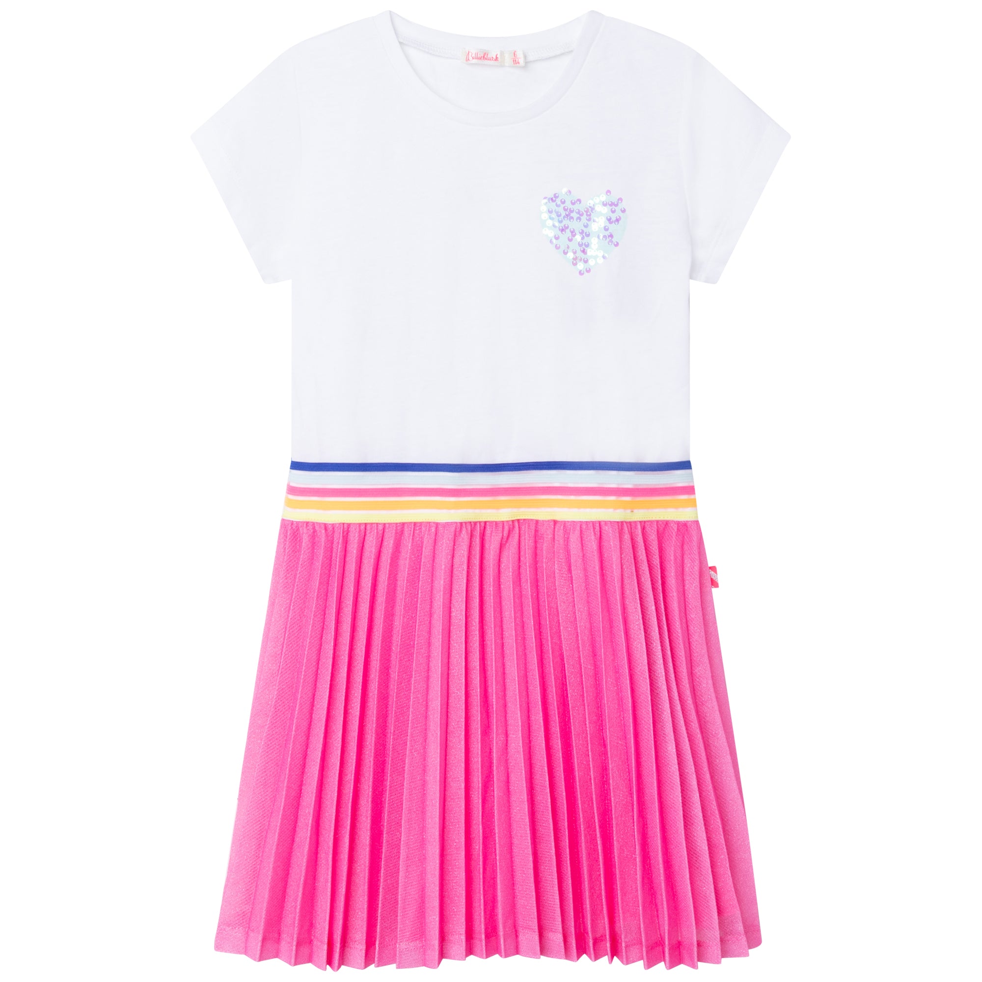 Girls White Cotton Dress