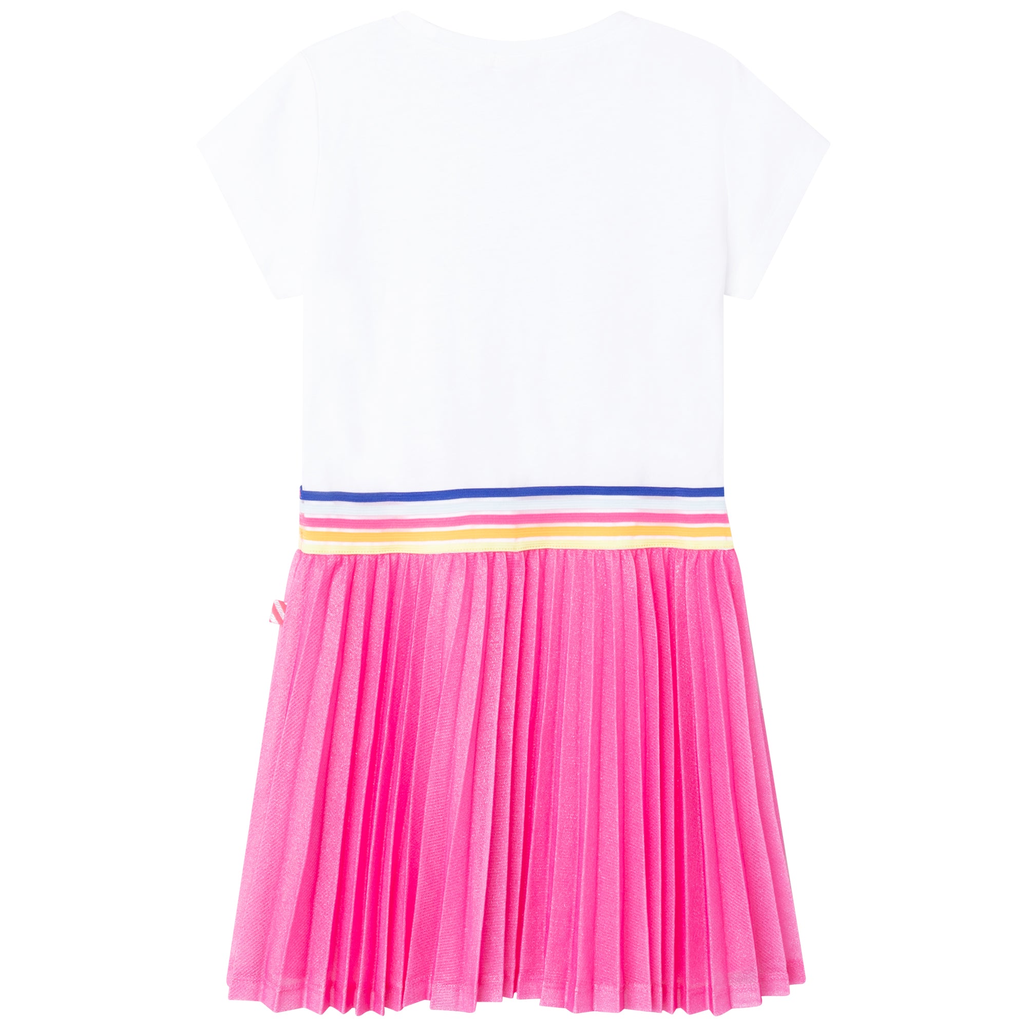 Girls White Cotton Dress