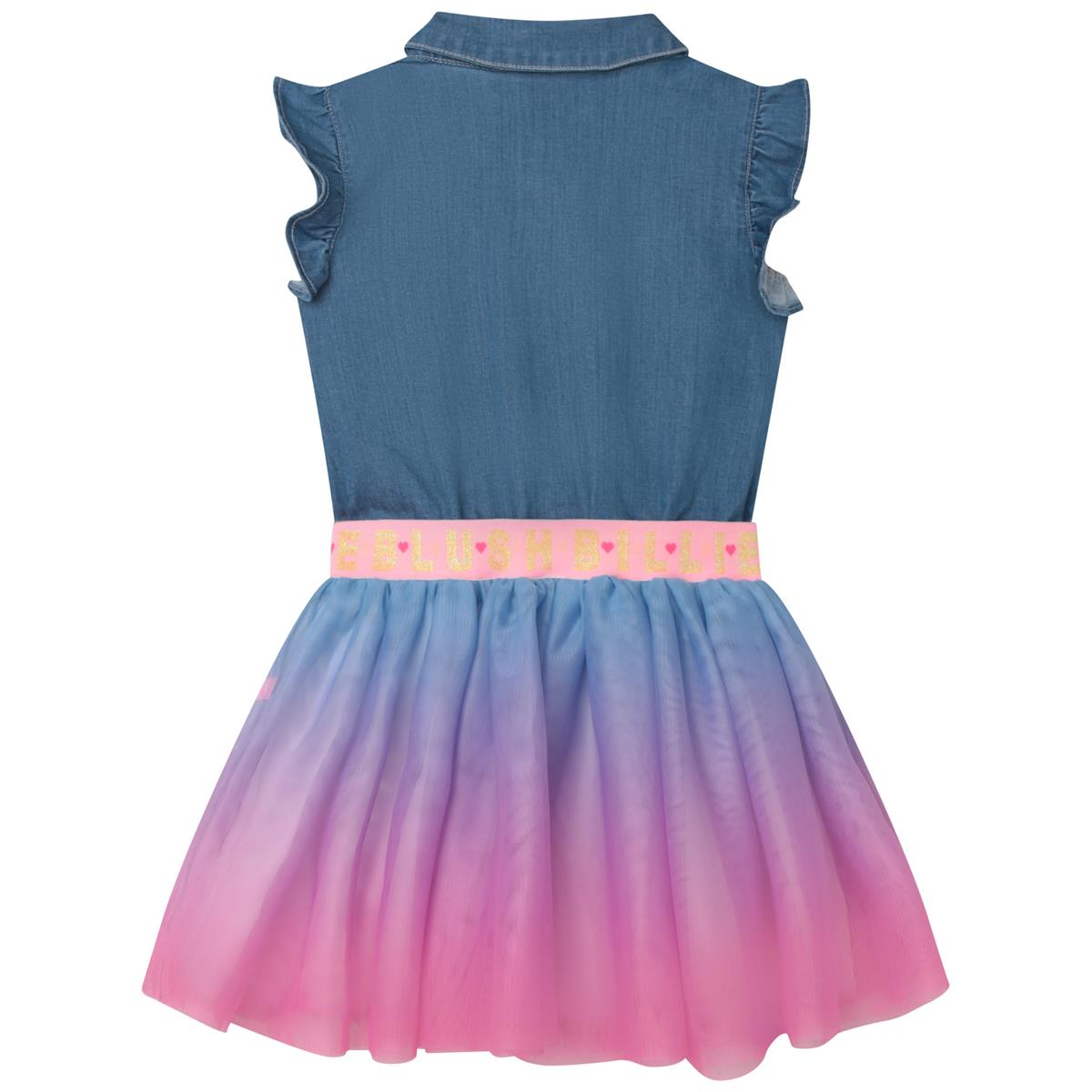 Girls Blue Denim Dress