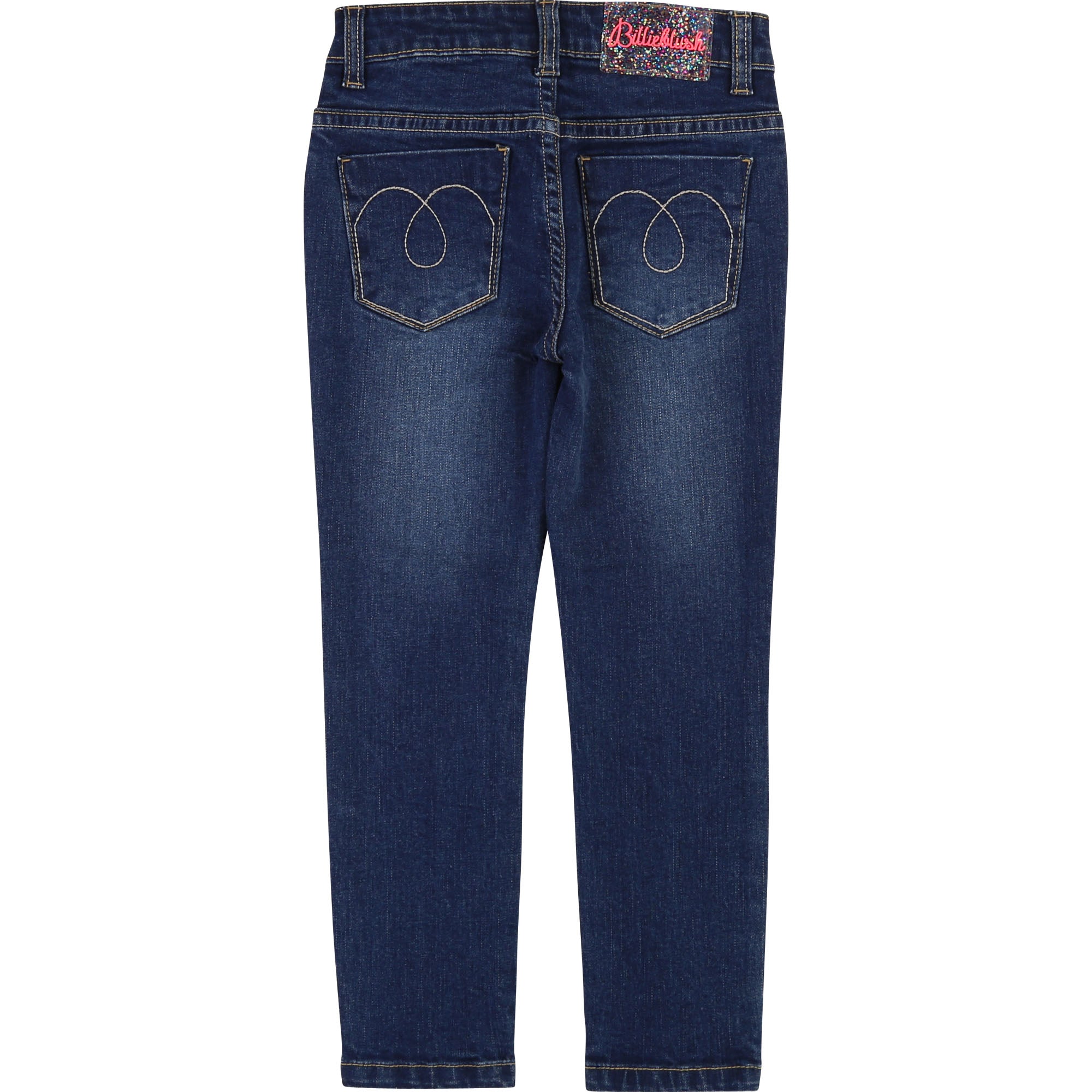 Girls Blue Denim Trousers