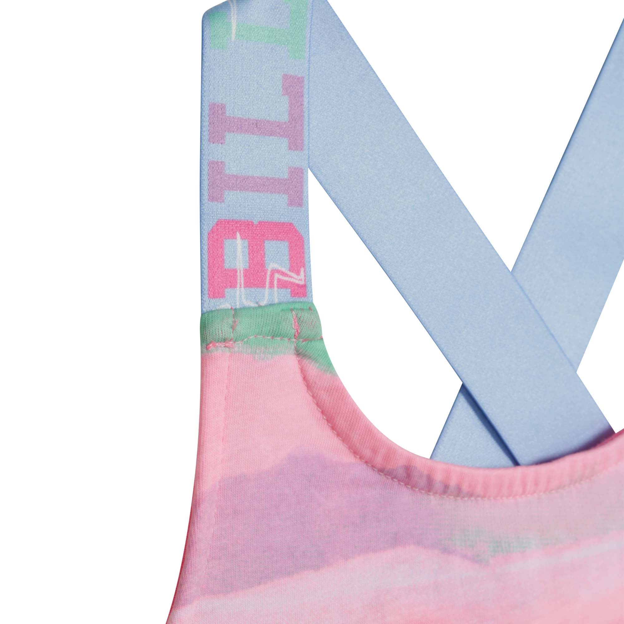 Girls Multicolor Logo Vest