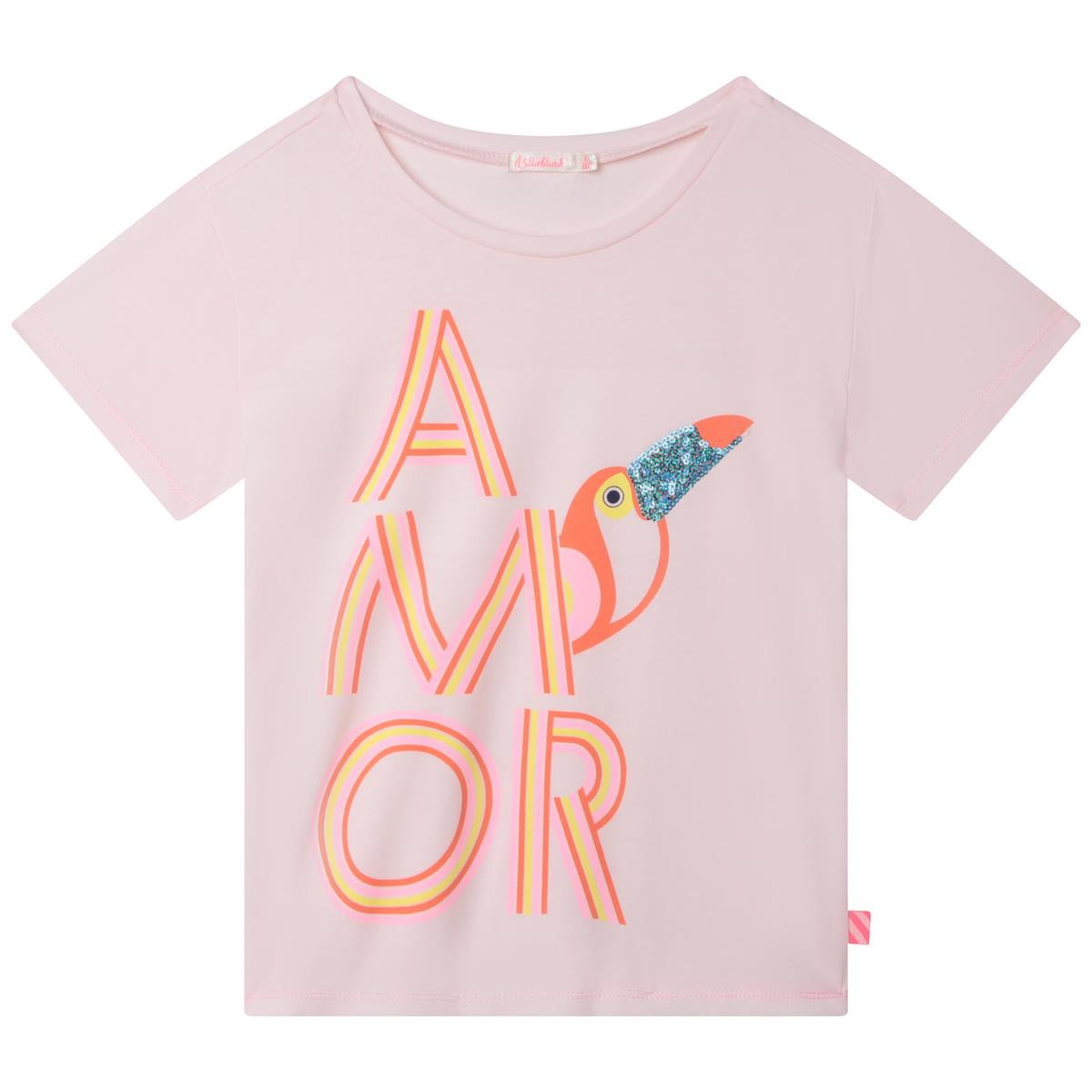 Girls Light Pink T-Shirt