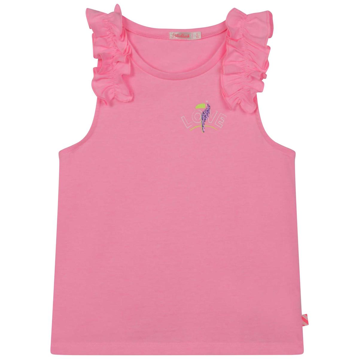 Girls Pink Vest
