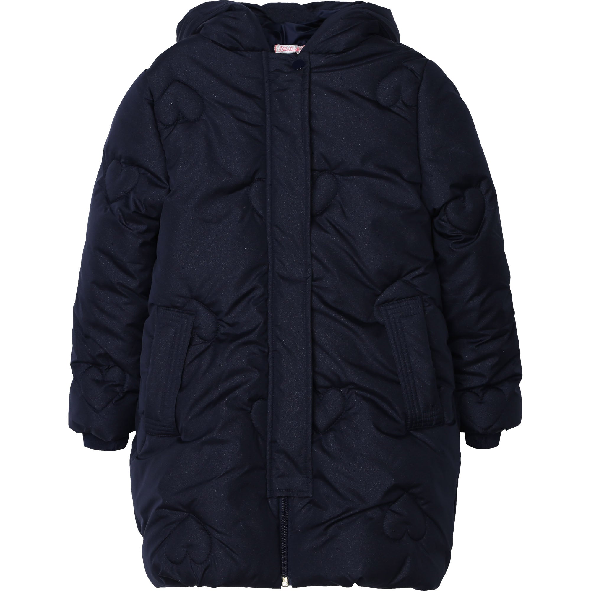 Girls Indigo Blue Padded Coat