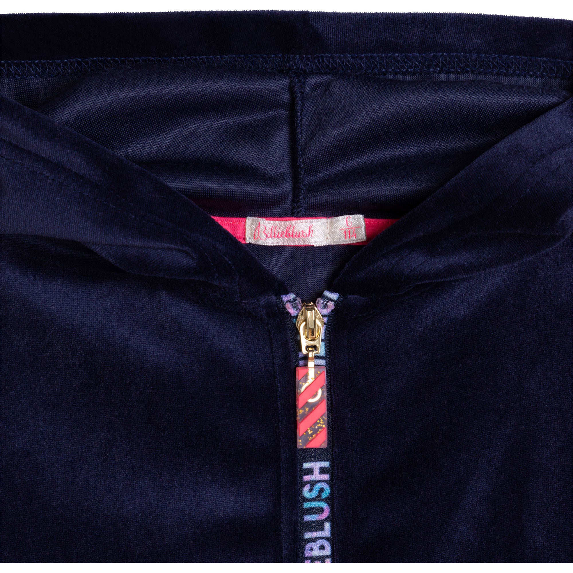 Girls Blue Embroidered Set