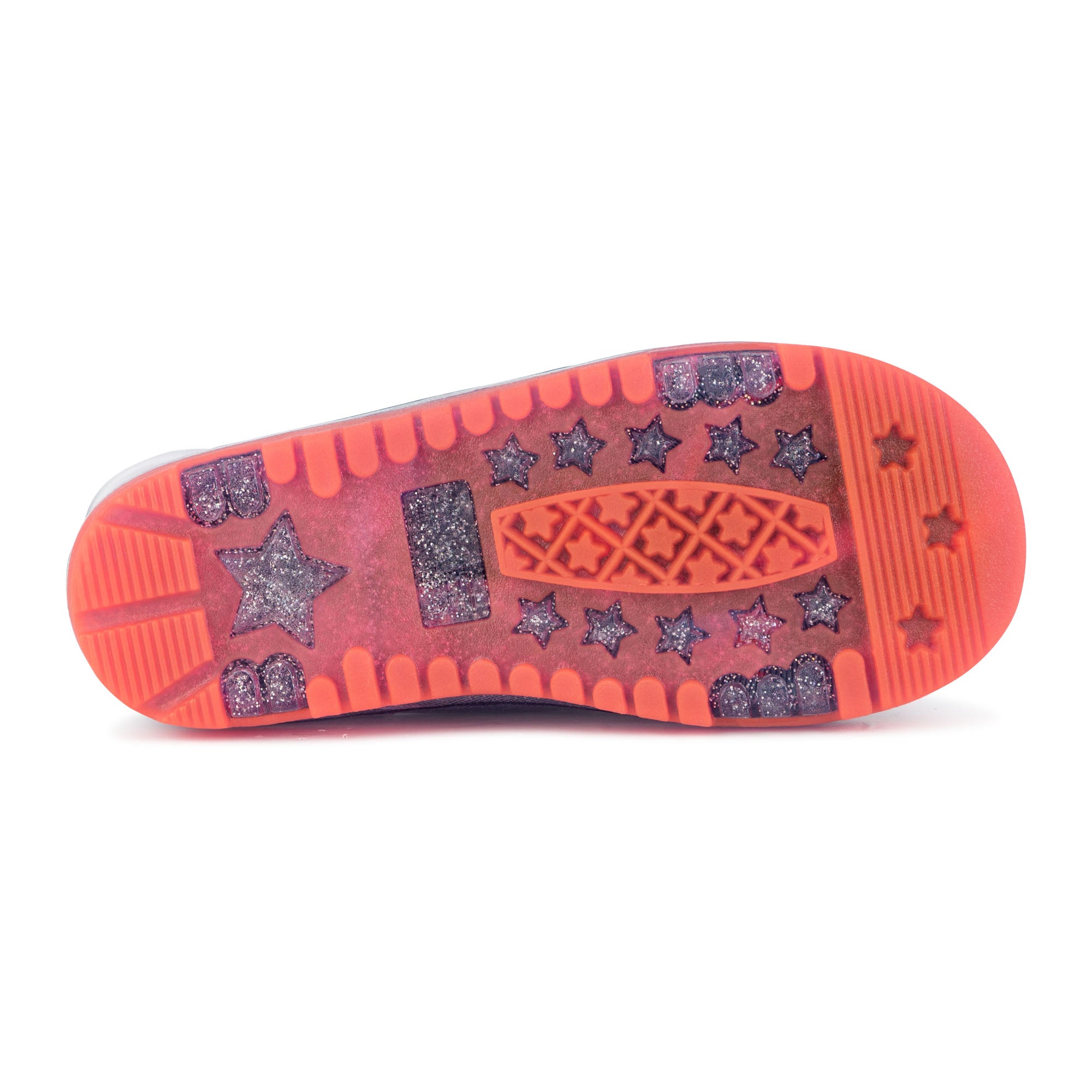 Girls Blue Printing Rain Shoes