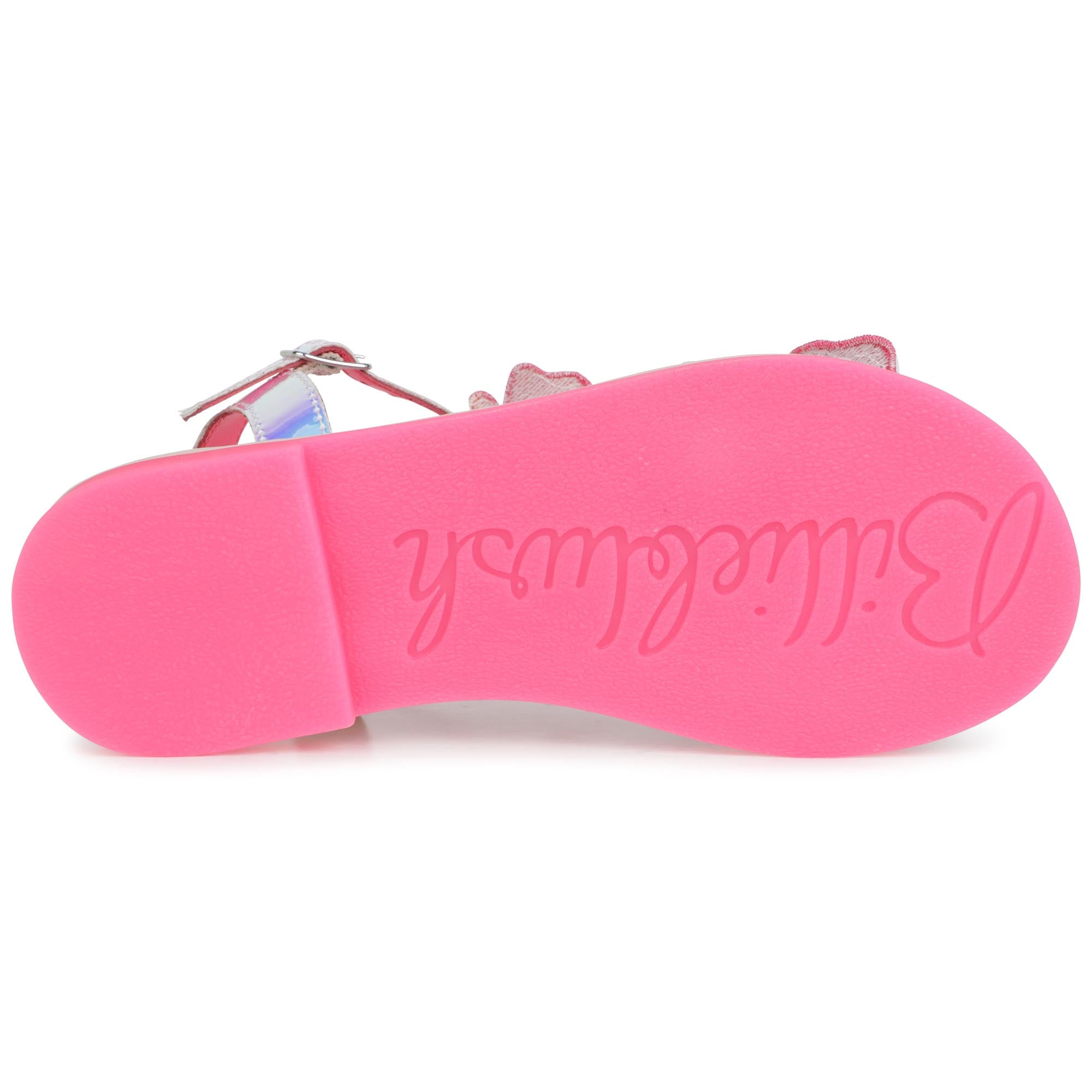 Girls Multicolor Sequin Sandals