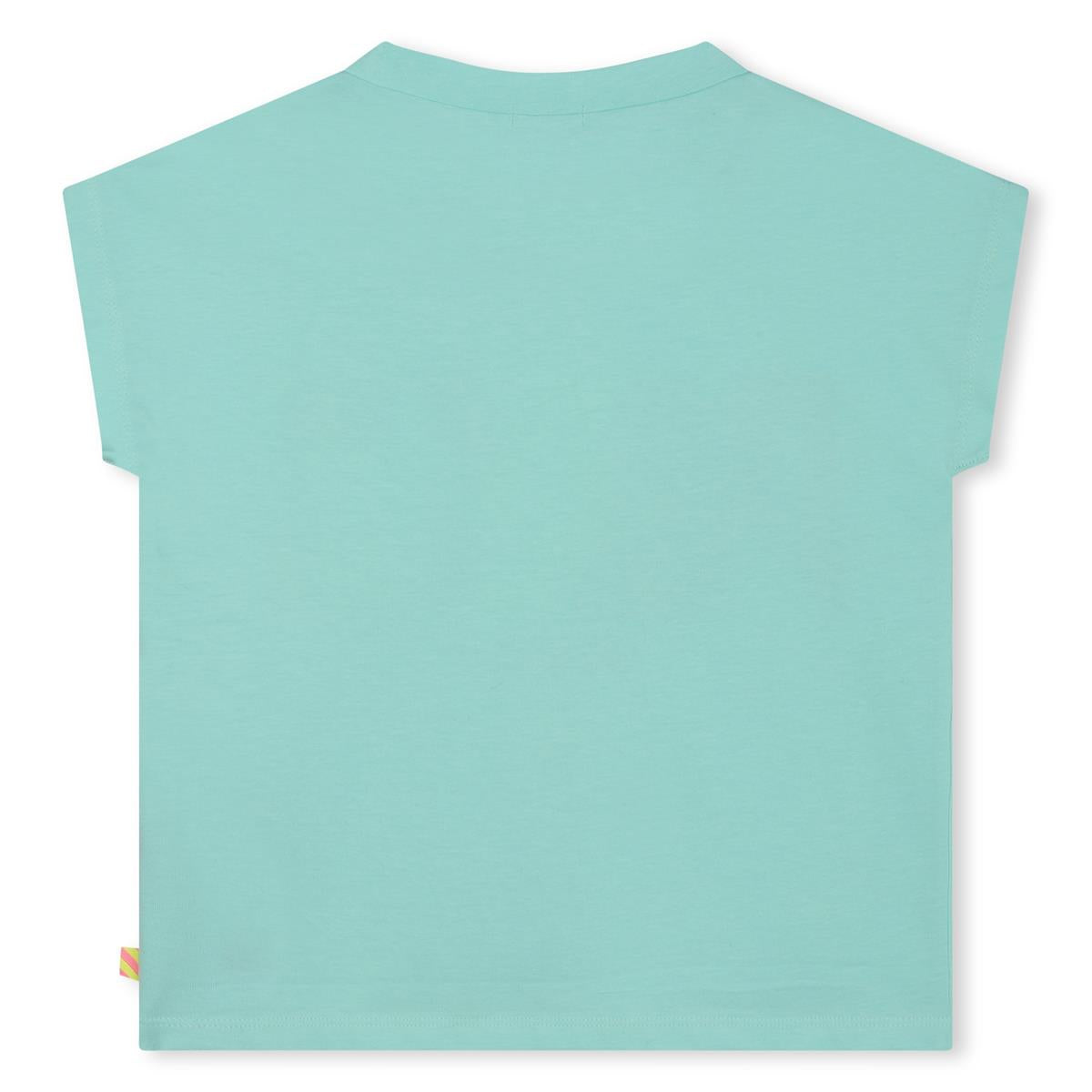 Girls Mint Cotton T-Shirt