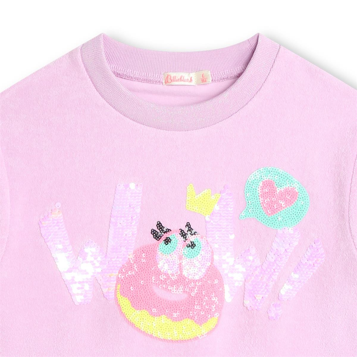 Girls Pink Sweatshirt