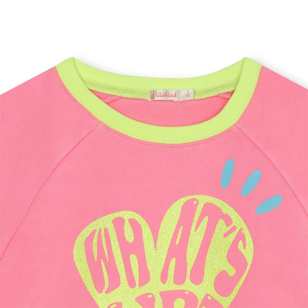 Girls Pink Sweatshirt