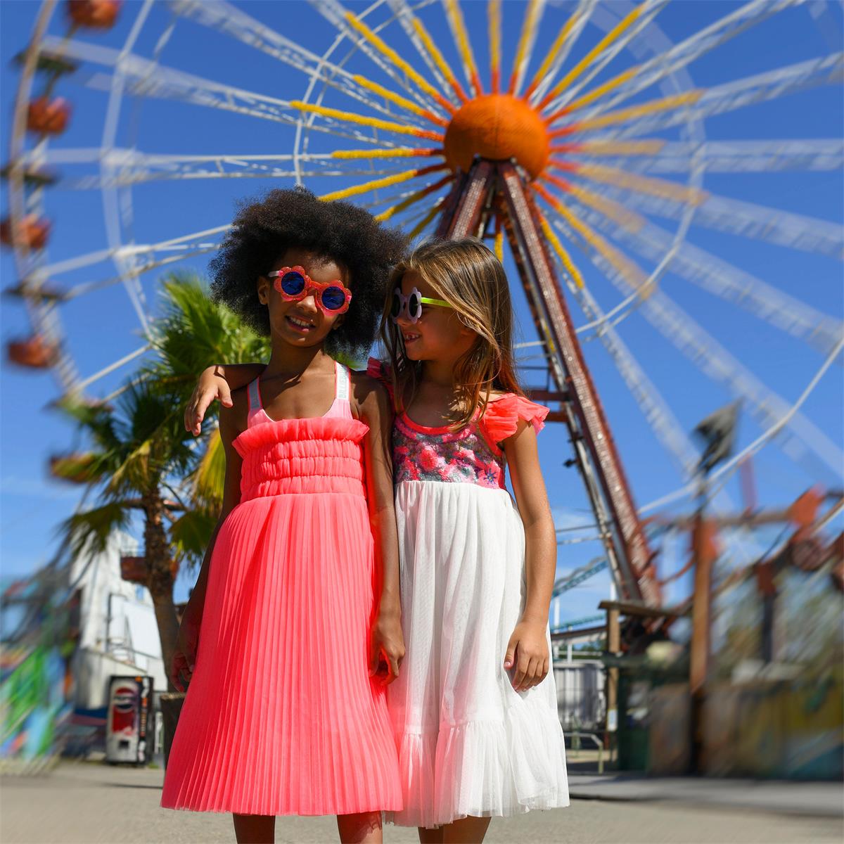 Girls Pink Tulle Dress