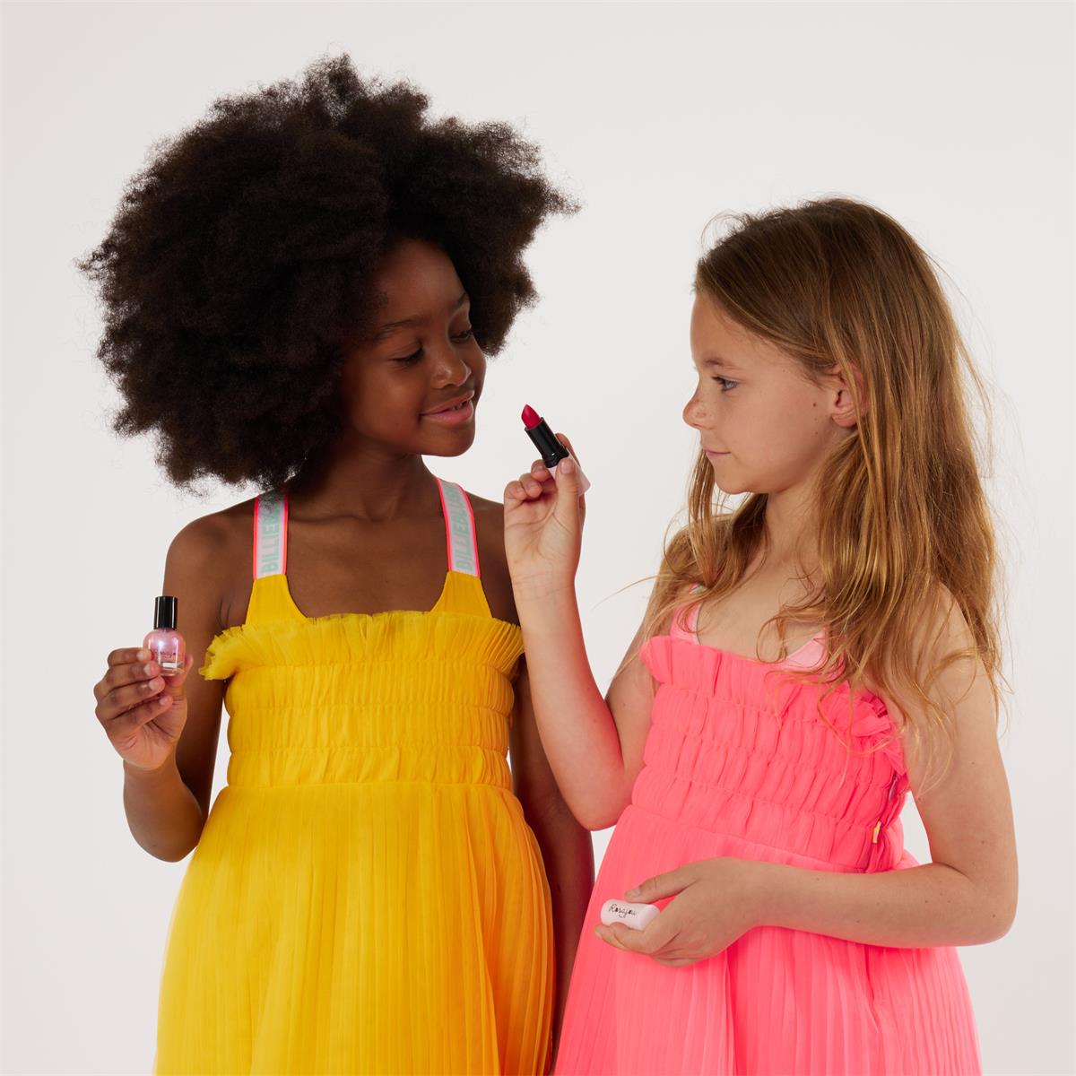 Girls Yellow Tulle Dress