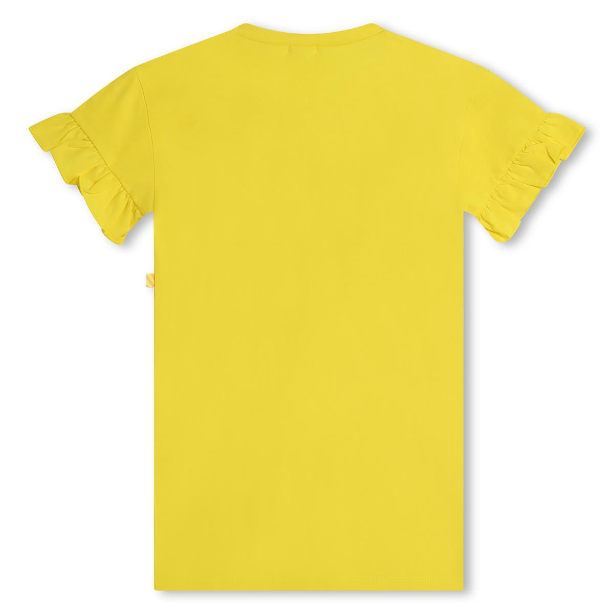 Girls Yellow Cotton Dress