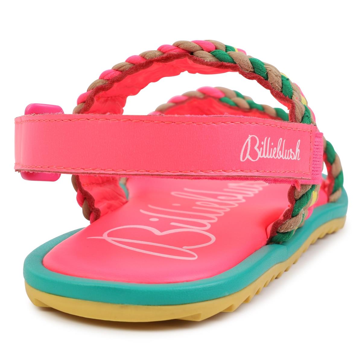Girls Multicolor Woven Sandals