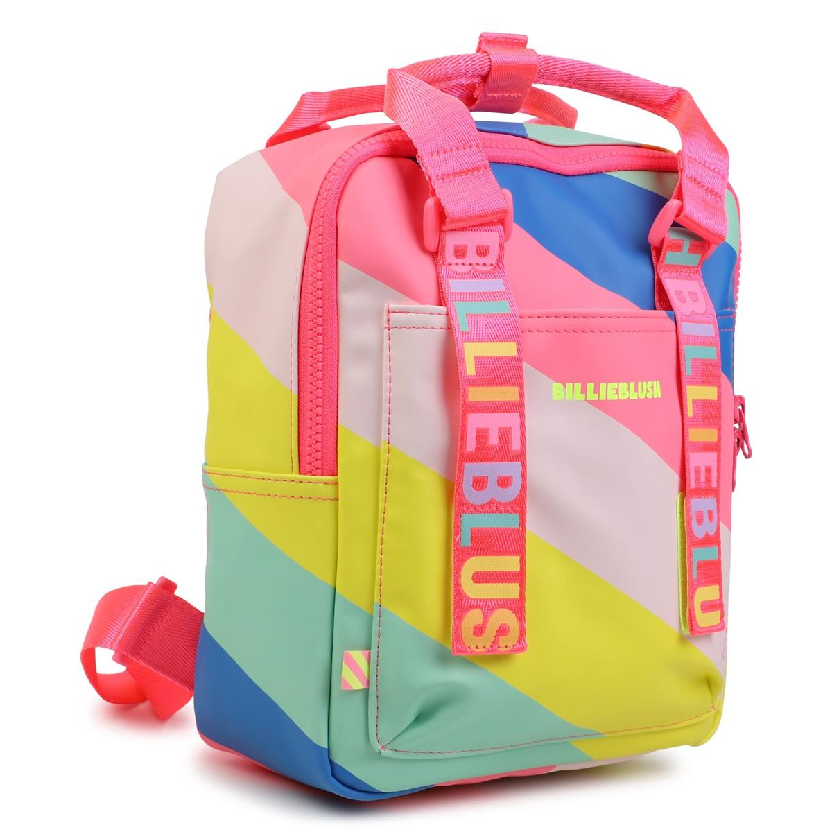 Girls Multicolor Logo Backpack(26x22x10cm)