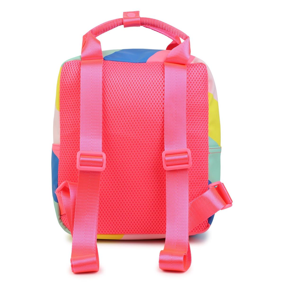 Girls Multicolor Logo Backpack(26x22x10cm)