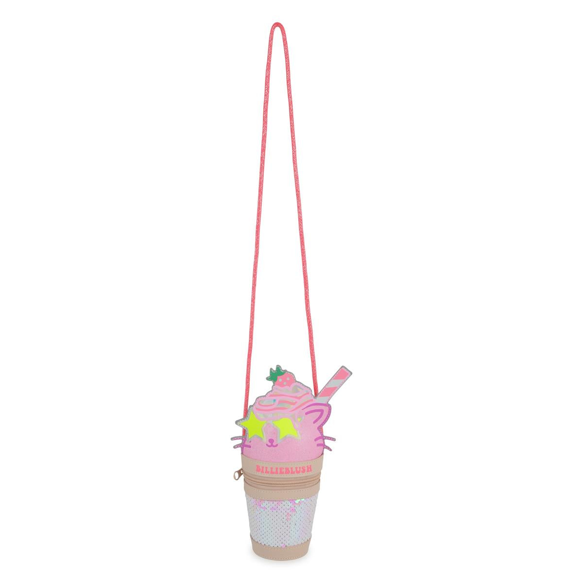 Girls Pink Shoulder Bag(23.5x8.5 cm)