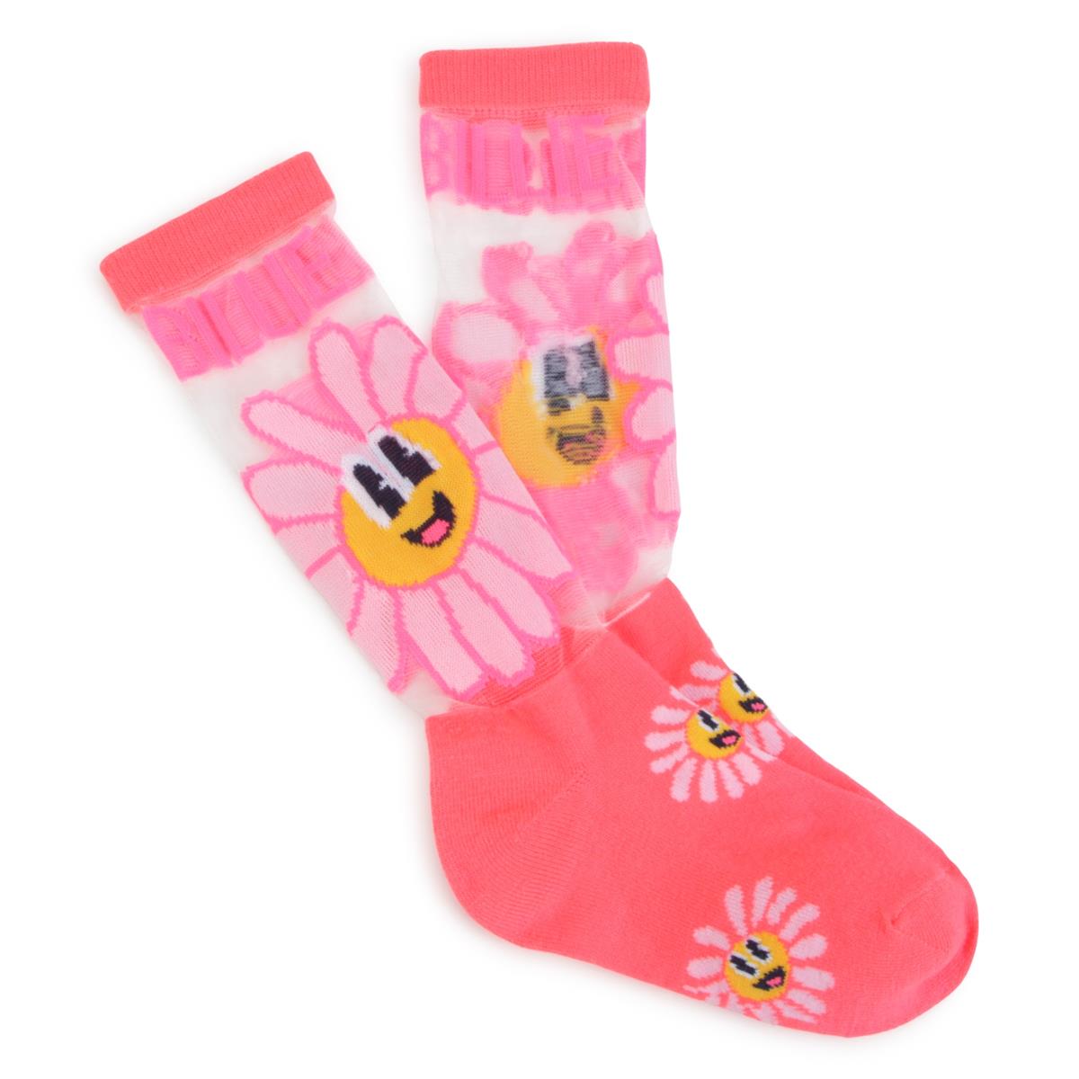 Girls Pink Socks