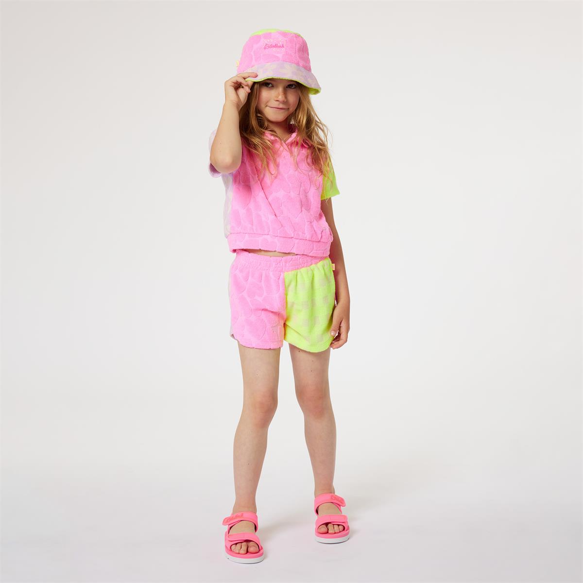 Girls Pink Bucket Hat