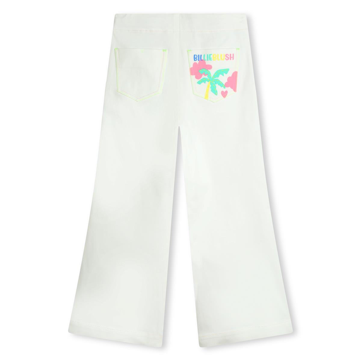 Girls White Trousers