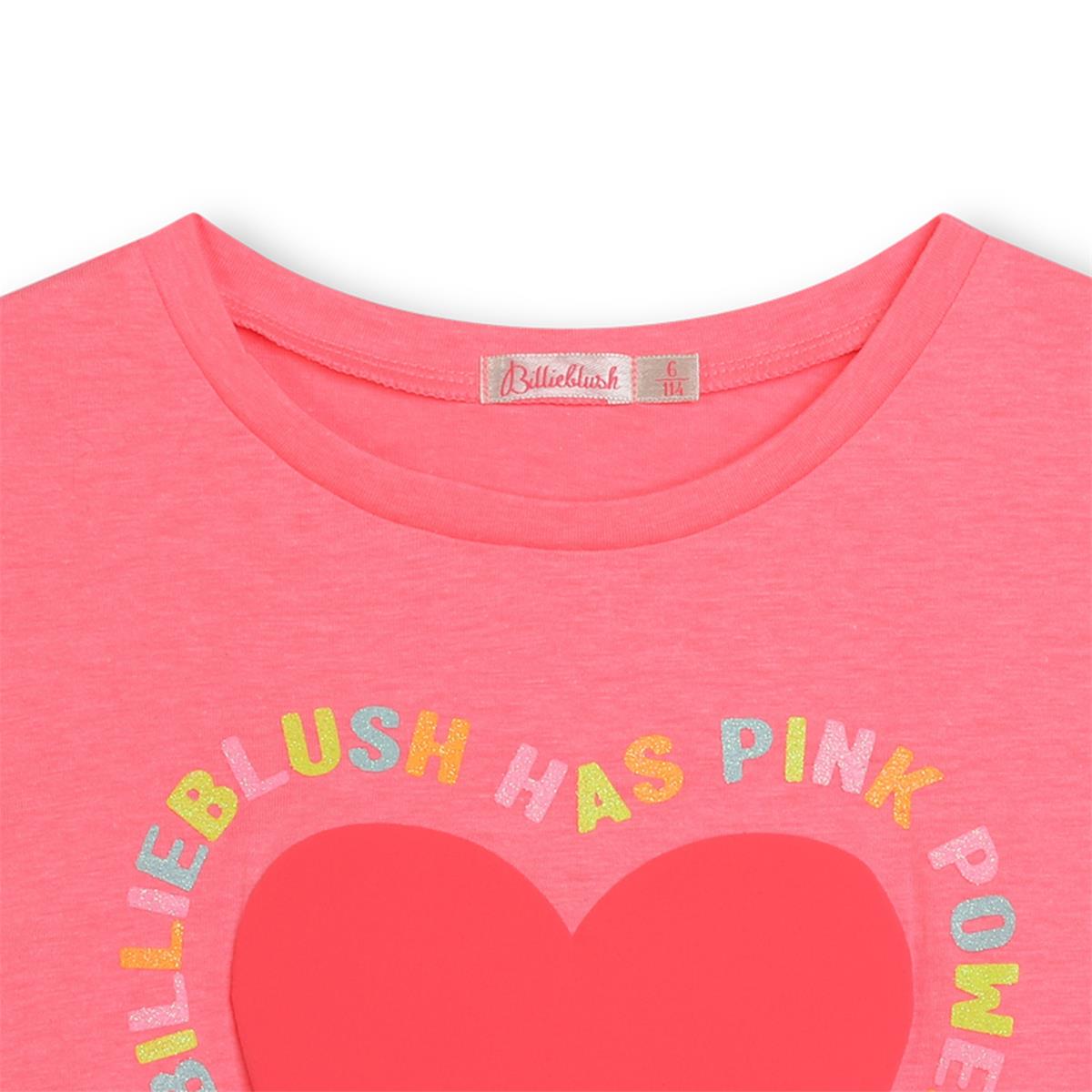 Girls Pink Logo T-Shirt