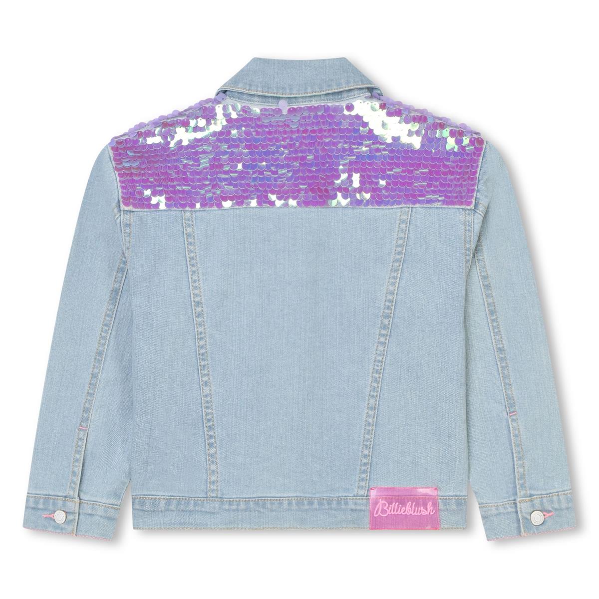 Girls Blue Denim Coat
