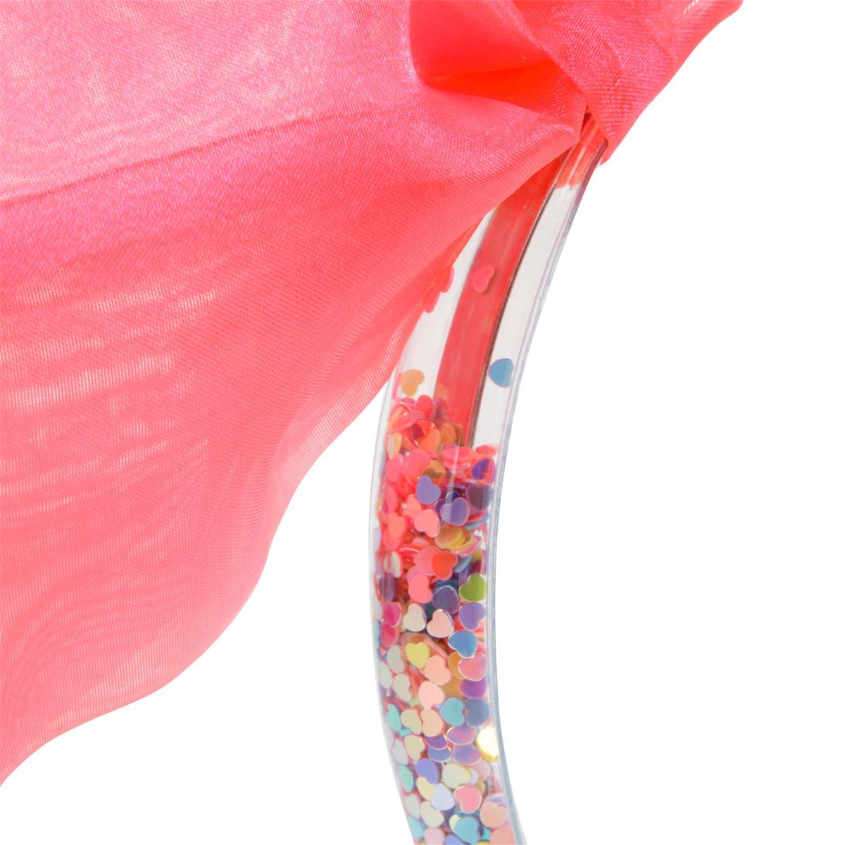 Girls Pink Bow Headband