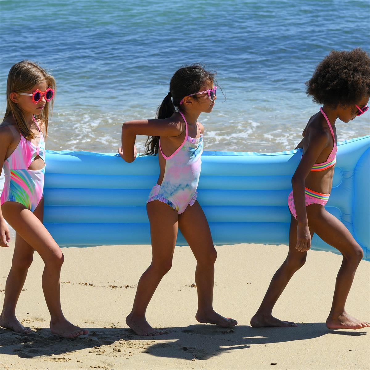 Girls Multicolor Swimsuit