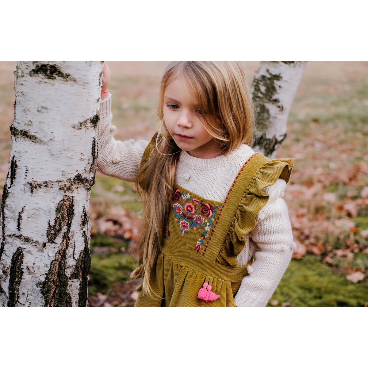 Girls Beewax Cotton Dress