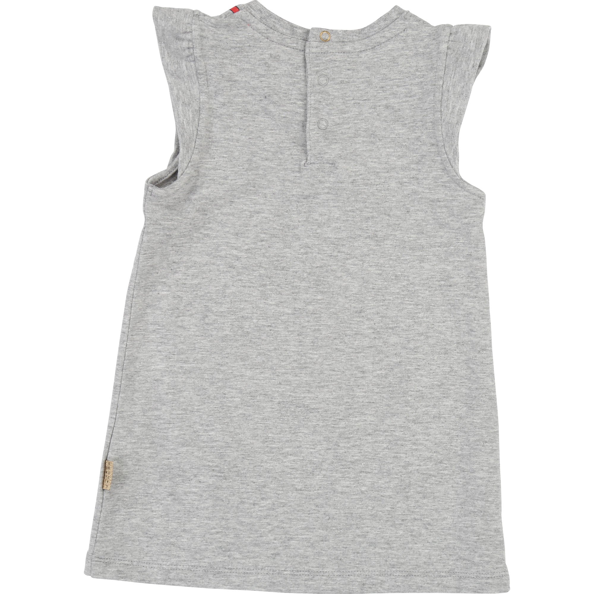 Baby Girls Grey Cotton Dress