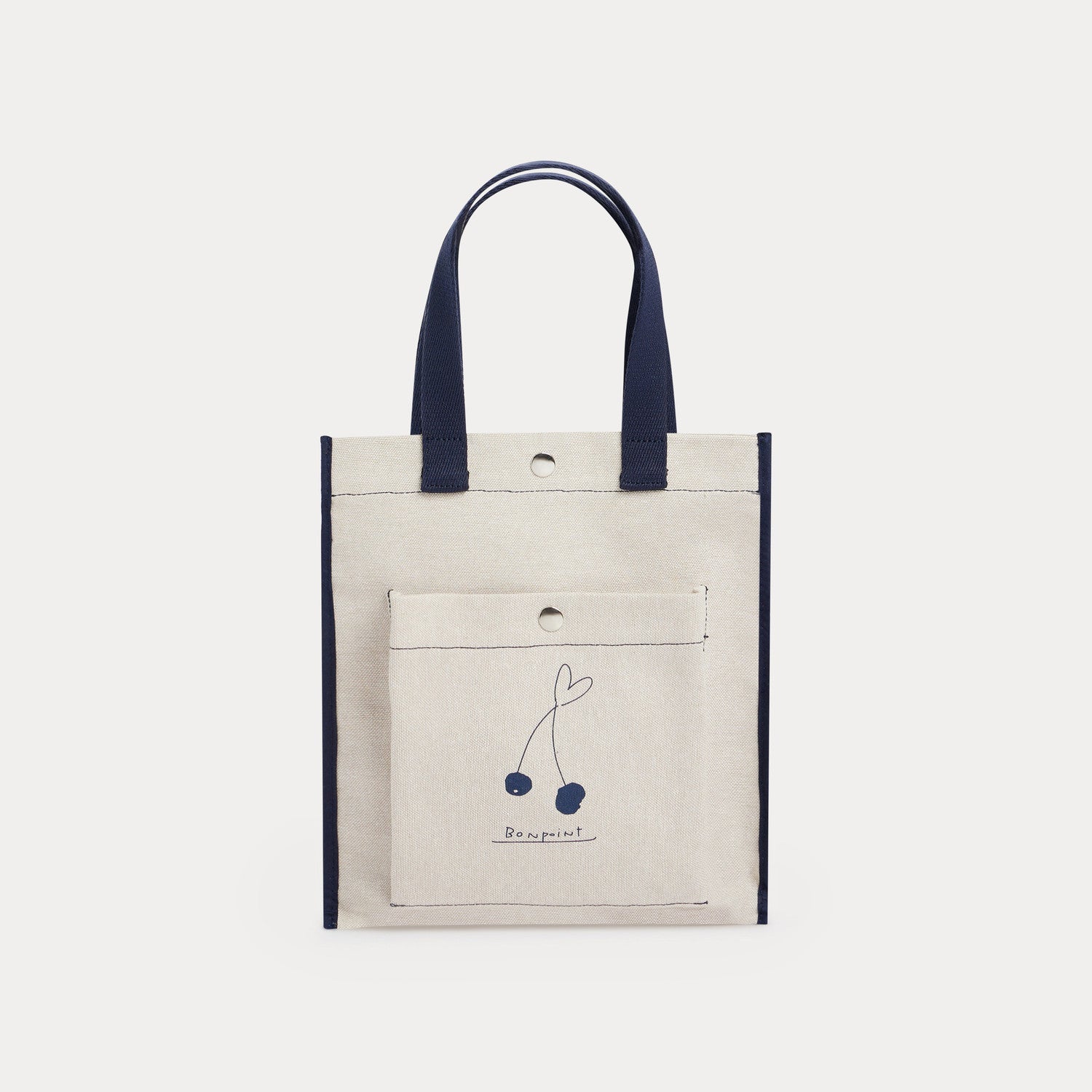 Girls White Logo Handbag