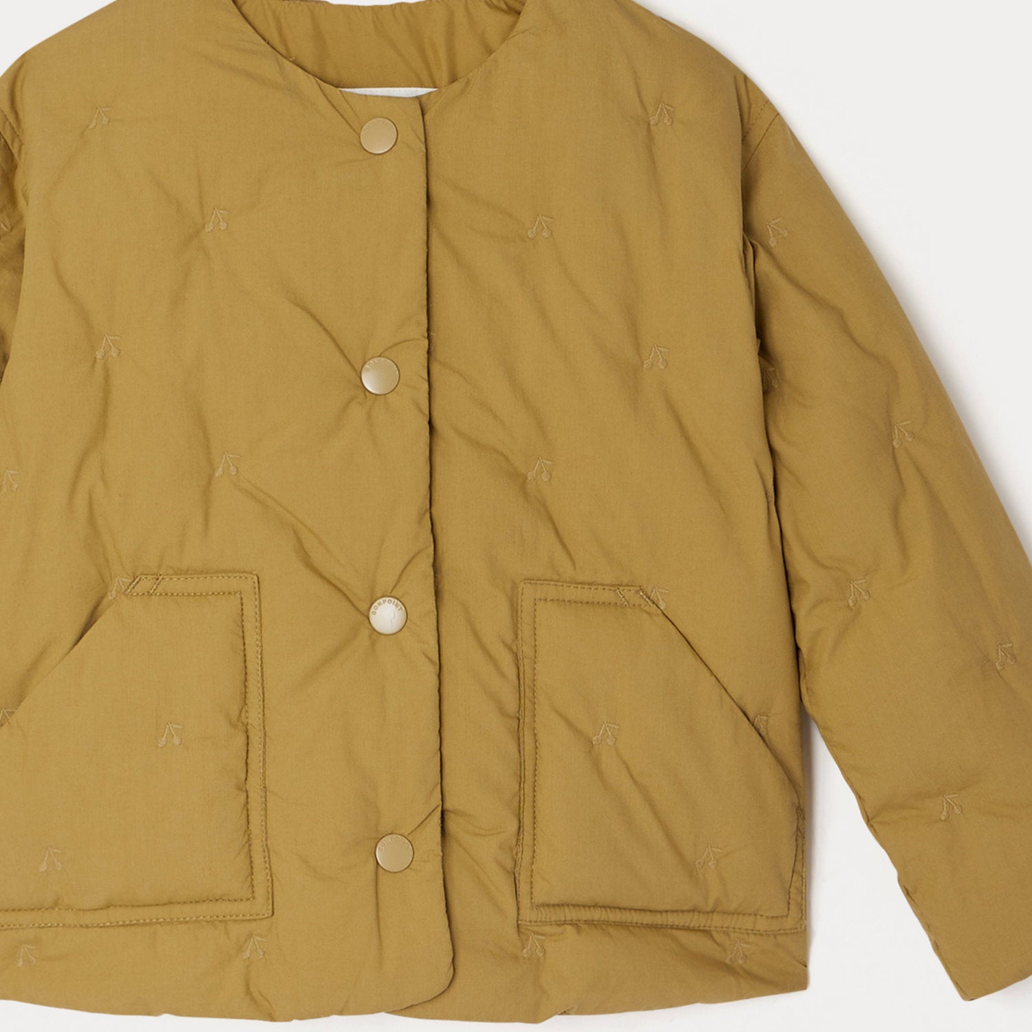 Girls Turmeric Padded Jacket