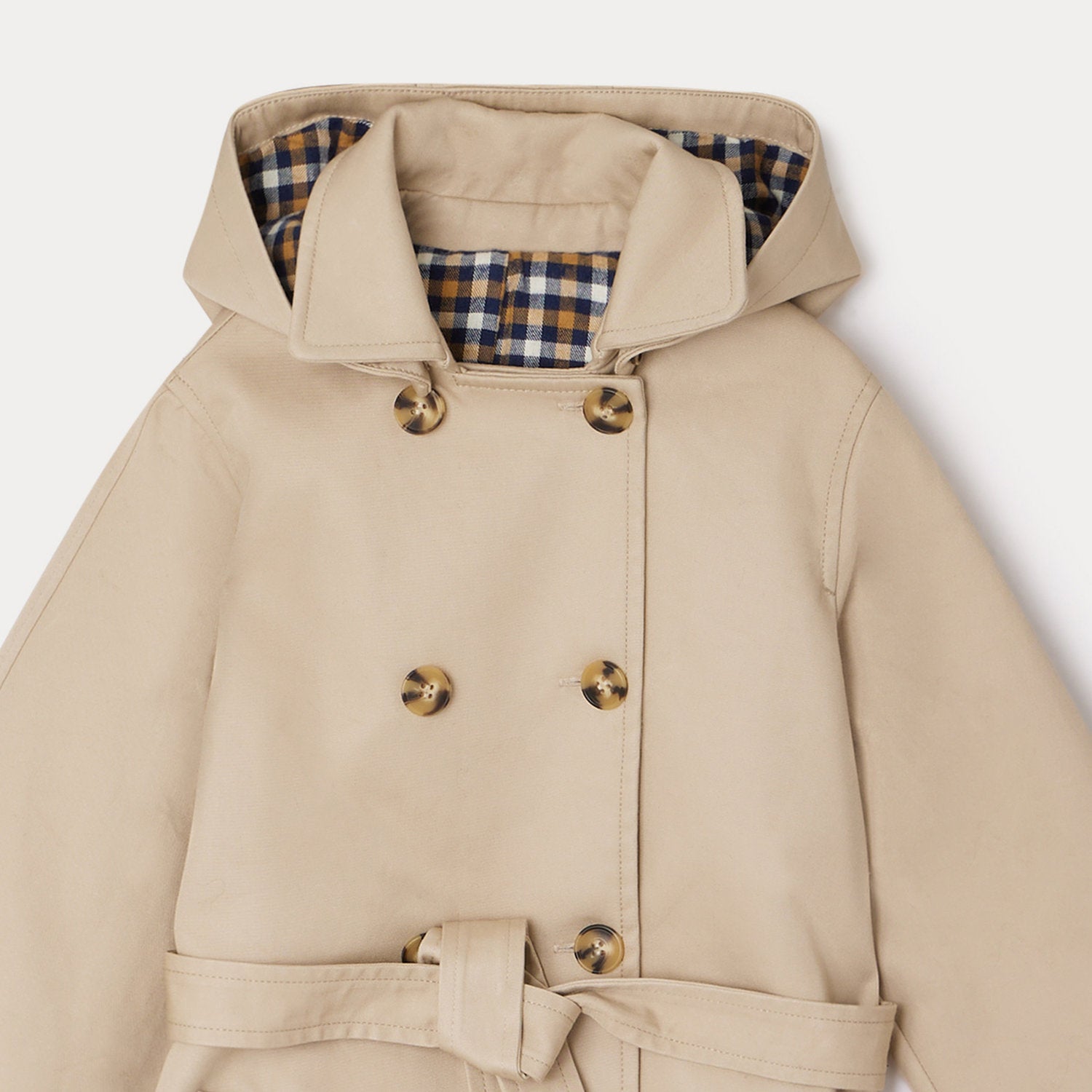 Girls Beige Coat