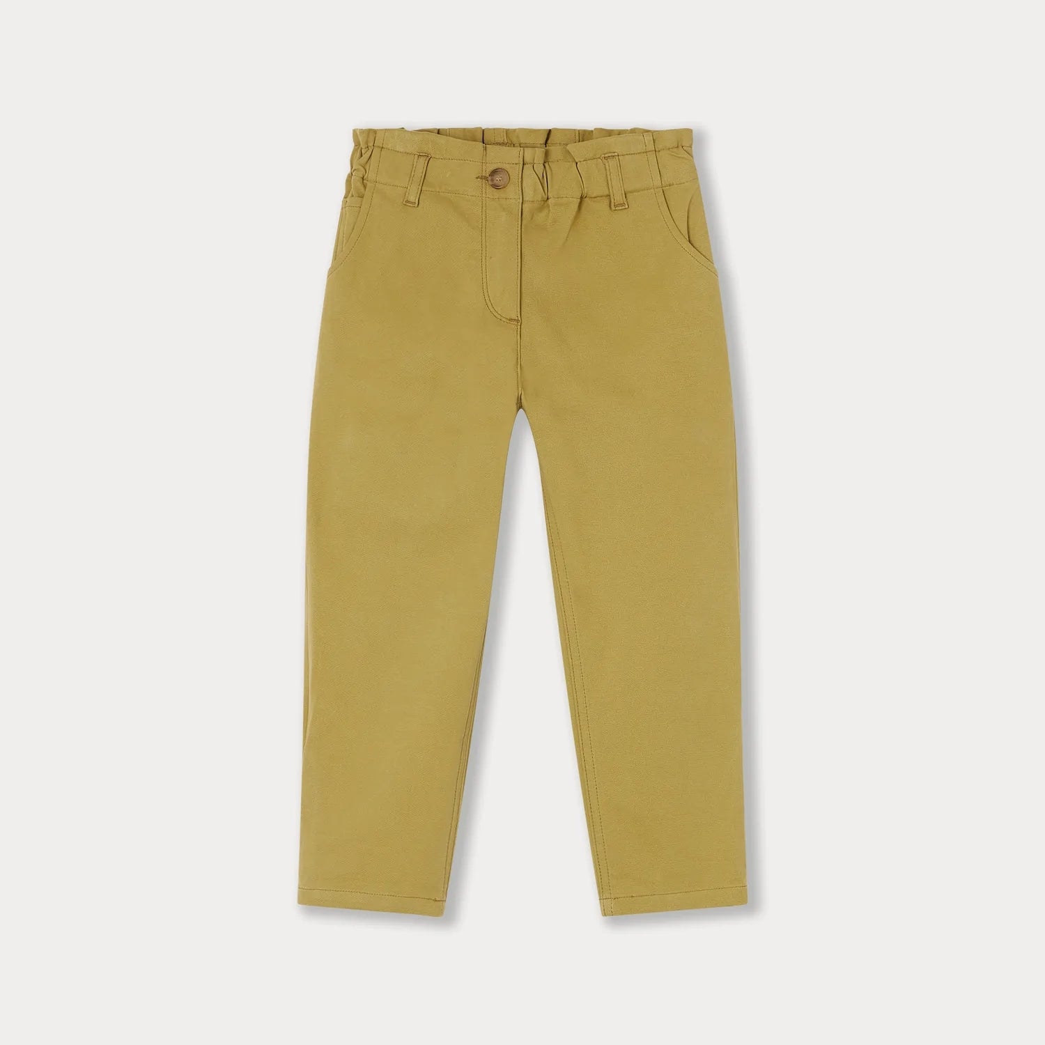 Girls Yellow Trousers