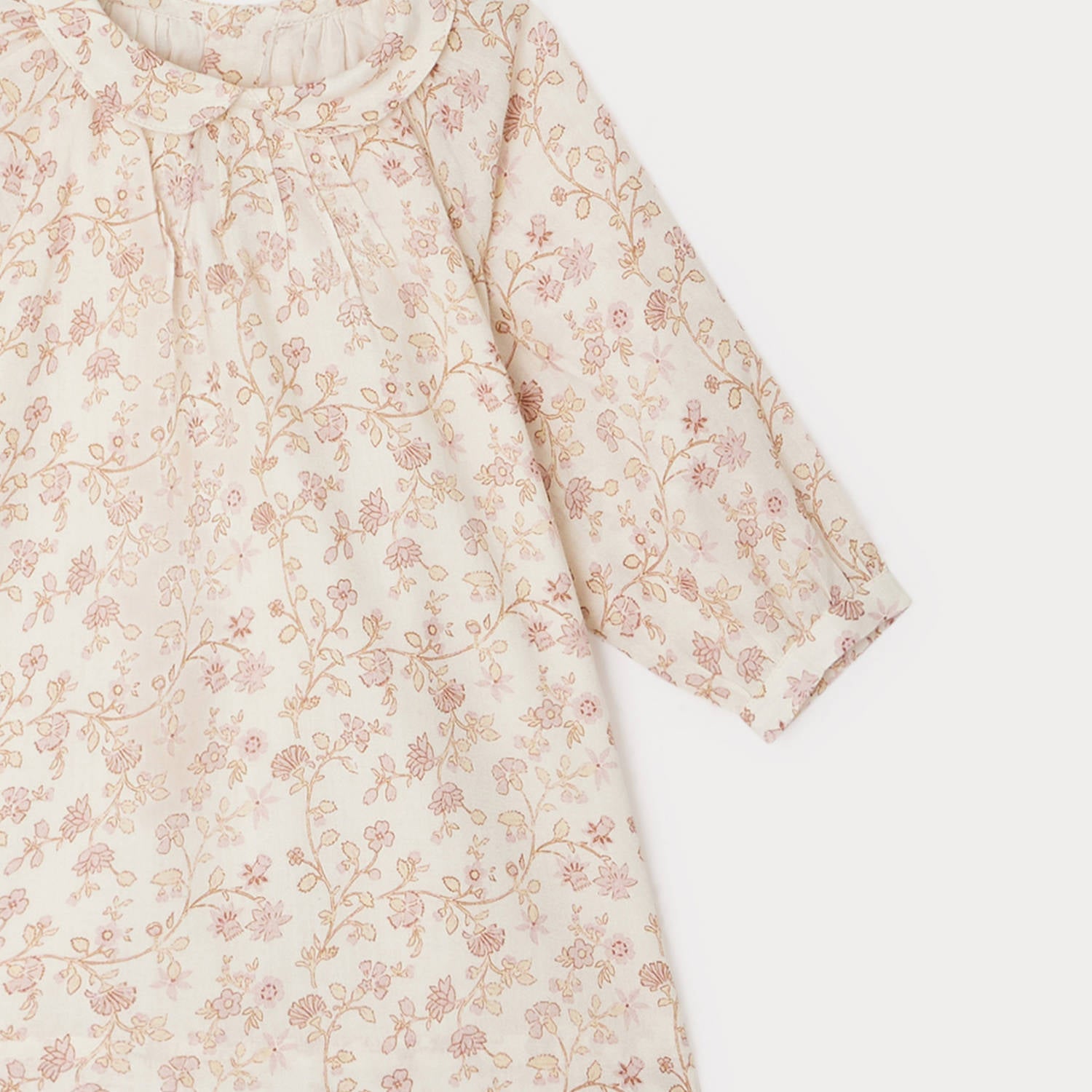 Baby Girls Light Pink Floral Dress