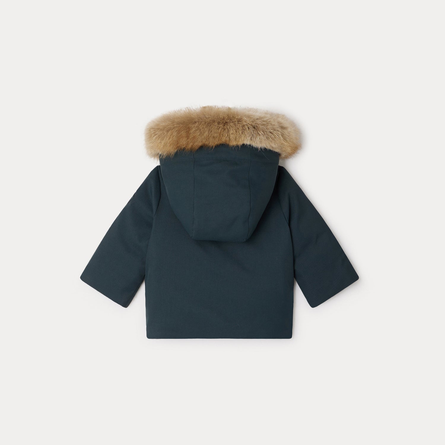 Baby Boys & Girls Dark Green Padded Jacket
