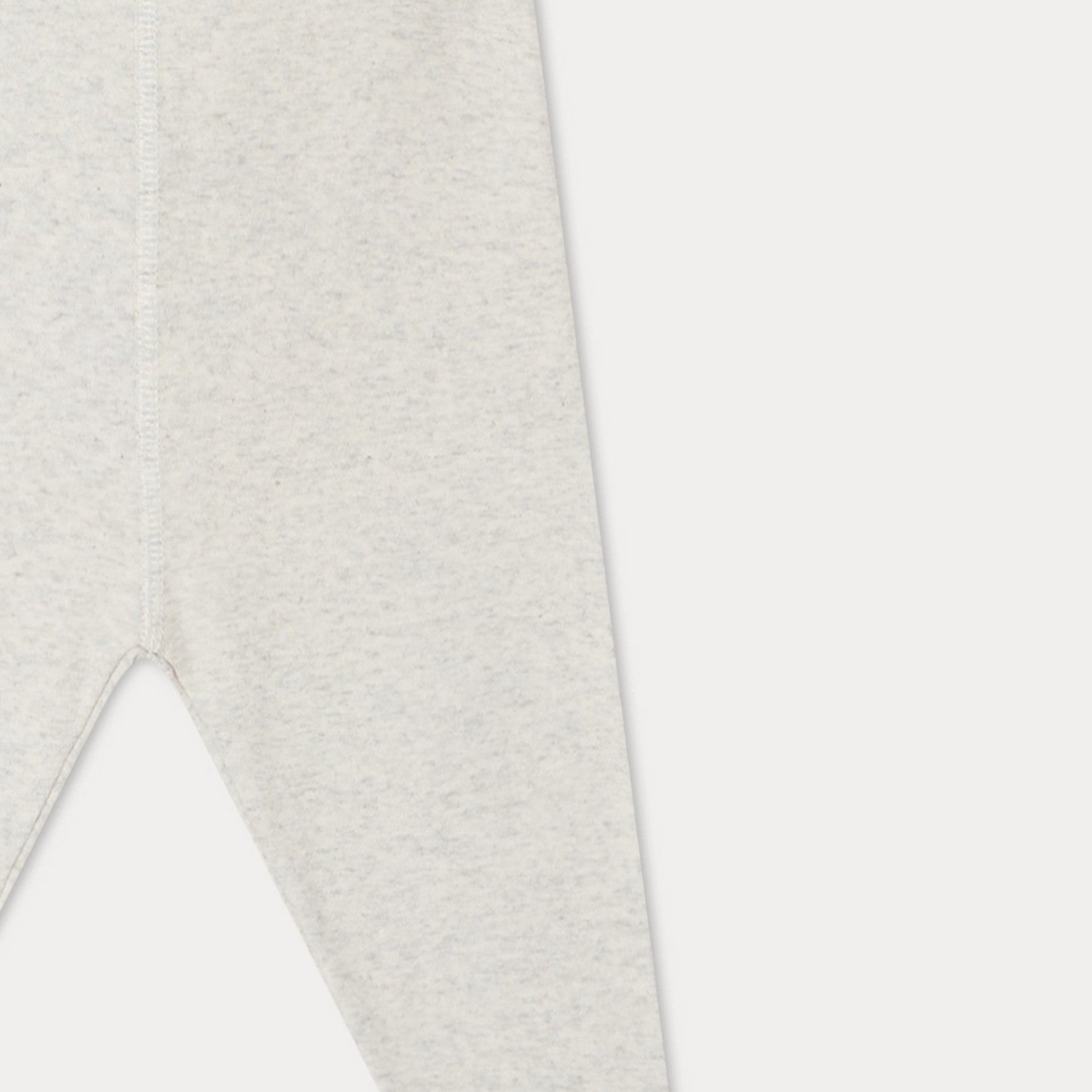Baby Boys & Girls Light Grey Cotton Leggings