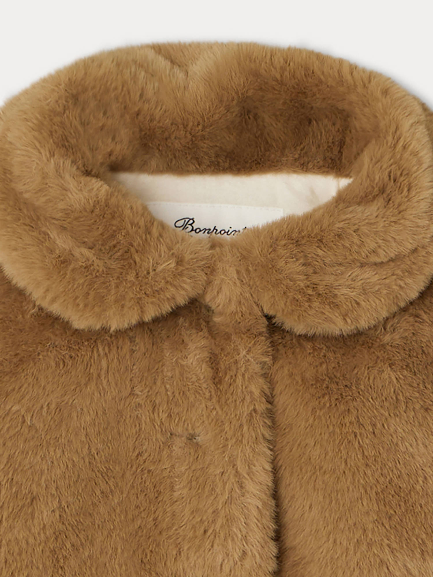 Baby Girls Camel Coat