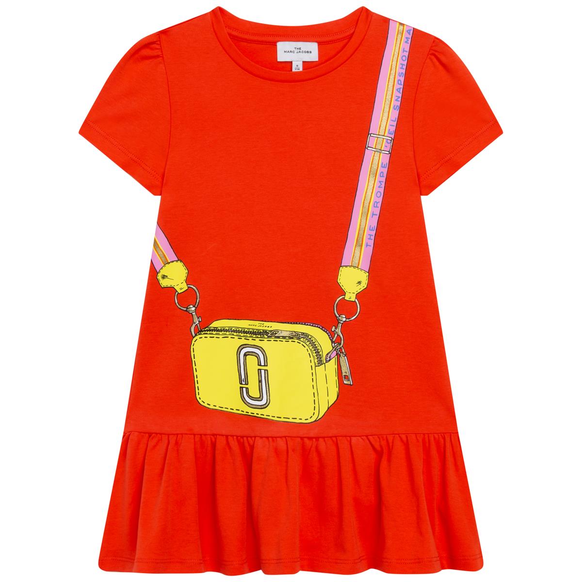 Girls Orange Dress