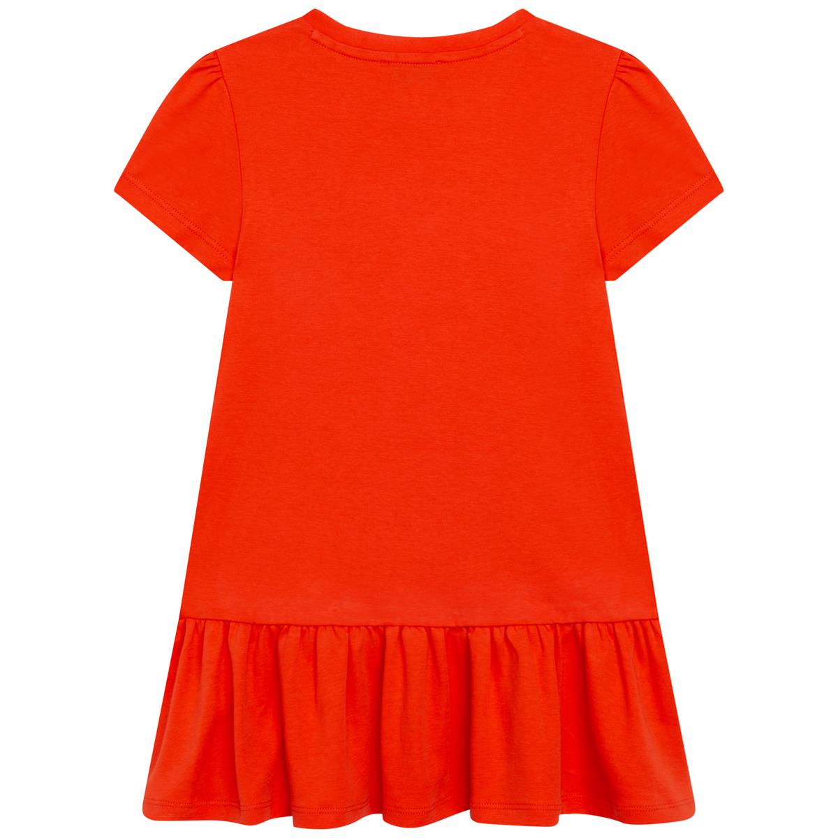 Girls Orange Dress
