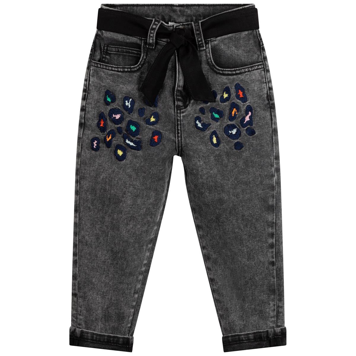 Boy & Girls Black Denim Trousers