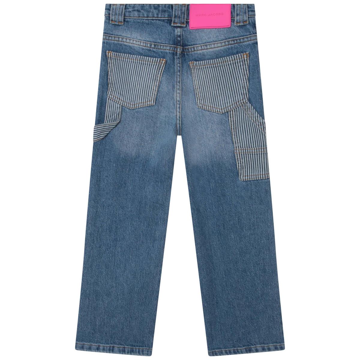 Girls Blue Denim Trousers