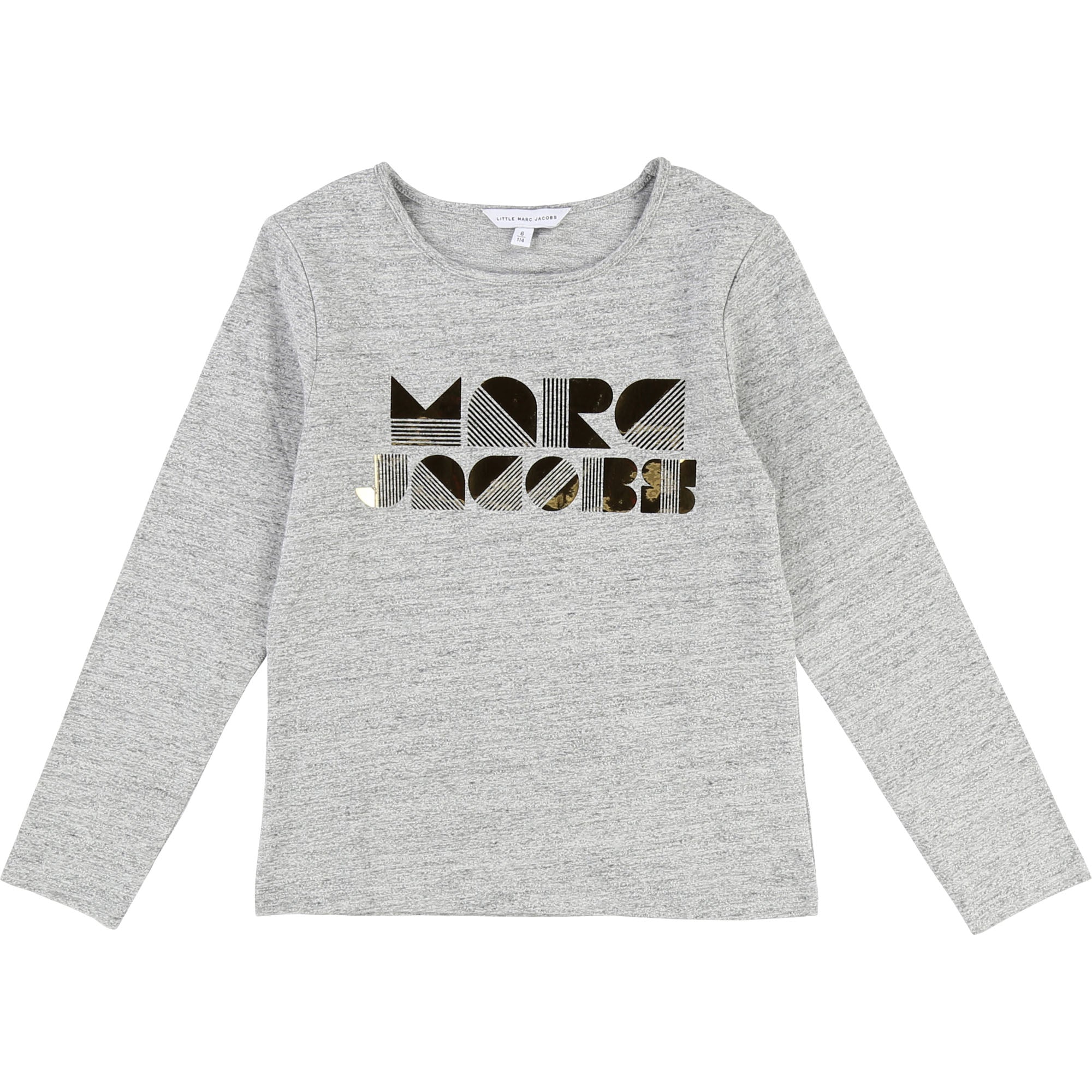Girls Chinese Grey Cotton T-shirt