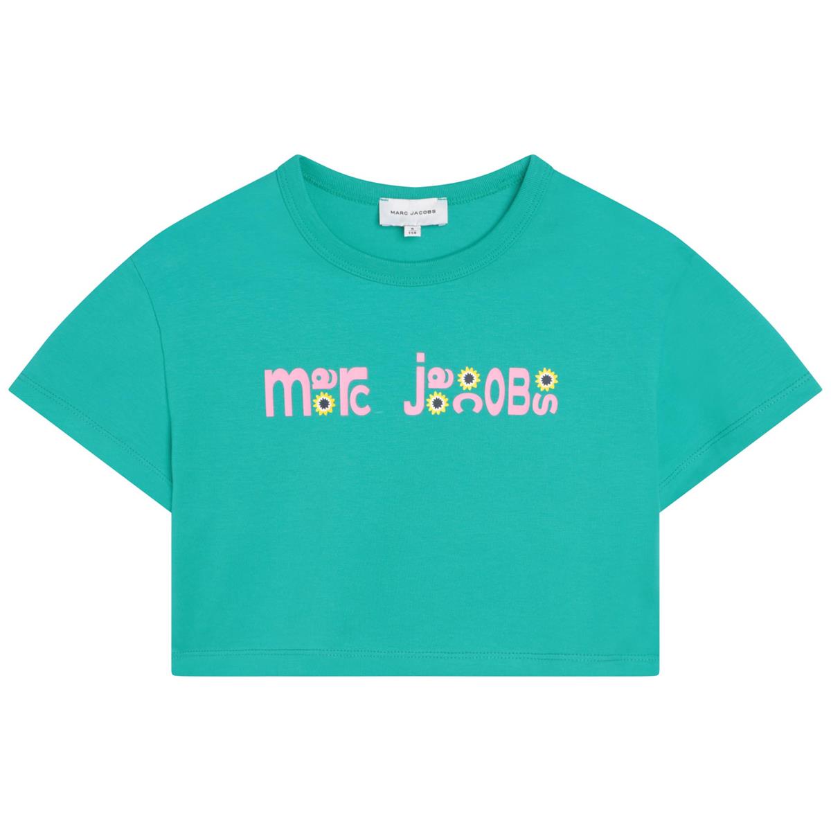 Girls Green Logo T-Shirt