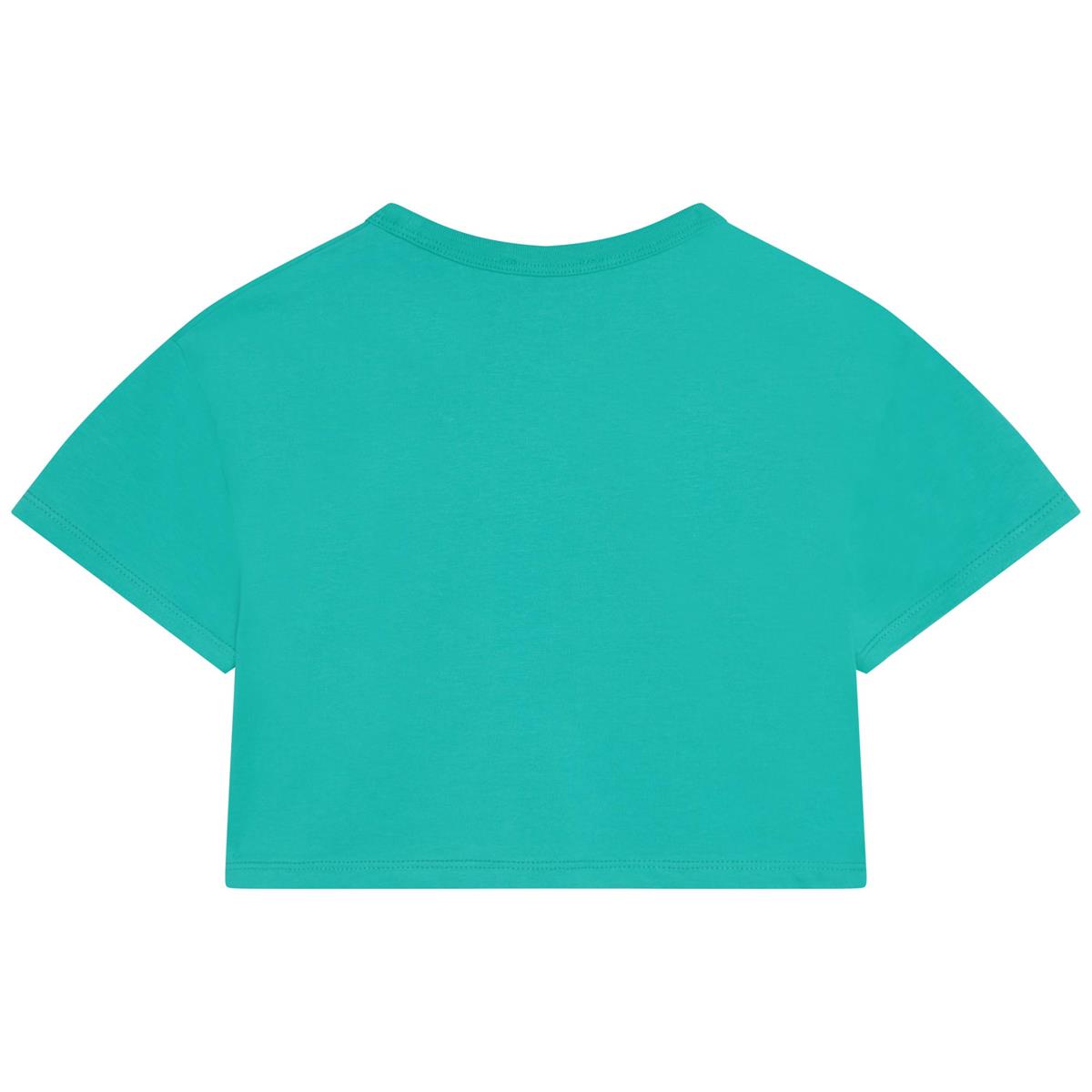 Girls Green Logo T-Shirt